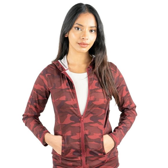 Hooded Camo Jacket For Men For Women All Seasons - Picture 5 of 6